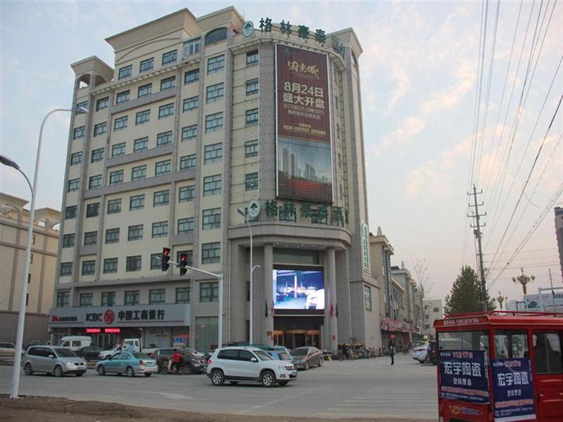 Greentree Inn Shandong Heze Cao County Qinghe Road Business Hotel Exterior foto
